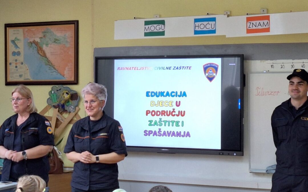 TREĆAŠI SLUŠALI O ZAŠTITI, SPAŠAVANJU I OPASNOSTIMA OD MINA