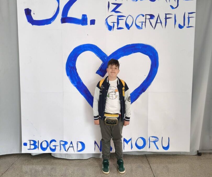 NA DRŽAVNOME NATJECANJU IZ GEOGRAFIJE NAŠ PETAŠ JAN MILIĆ HORVAT BIO JE JEDINI PREDSTAVNIK SVIH SLAVONSKIH ŽUPANIJA!