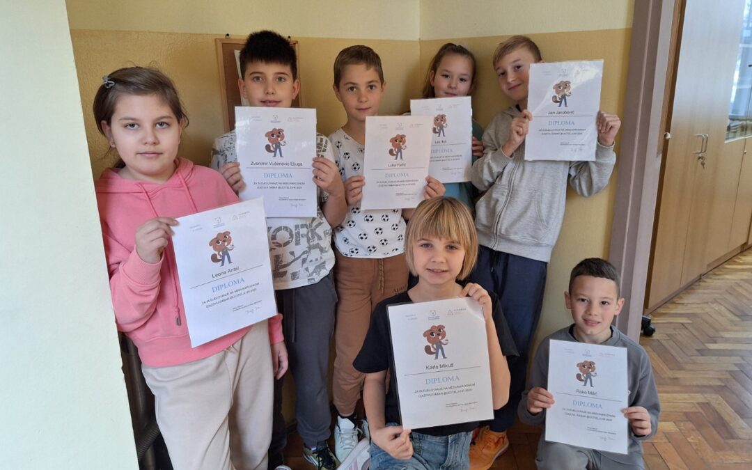 SJAJNI REZULTATI NAŠIH UČENIKA NA INFORMATIČKOM NATJECANJU DABAR 2025!