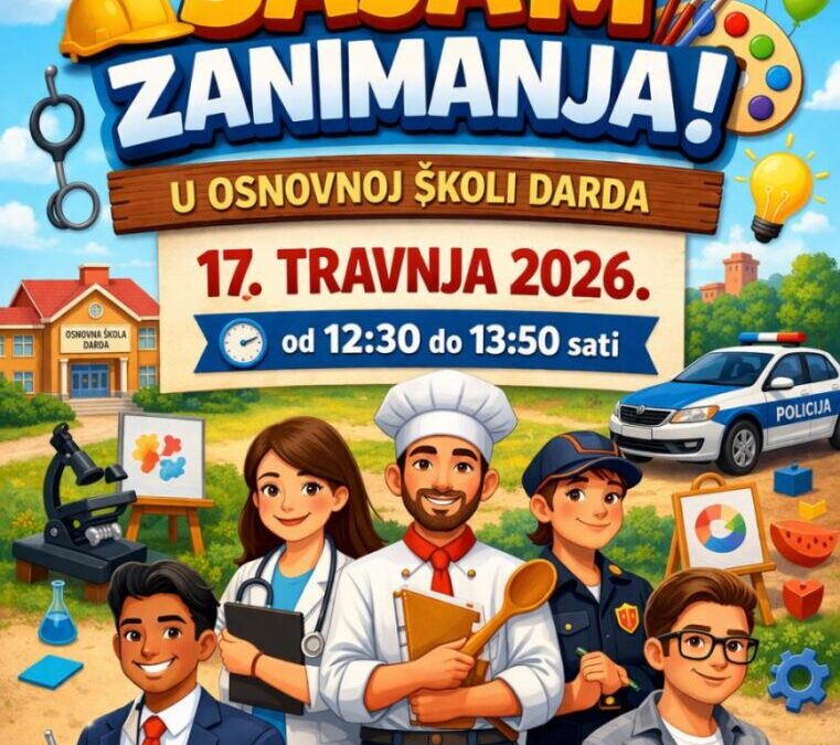 SAJAM ZANIMANJA U OŠ DARDA