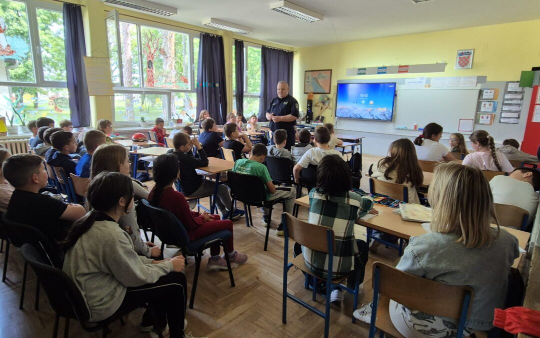 SIGURNOST DJECE U PROMETU – PREDAVANJE ZA UČENIKE 4. RAZREDA