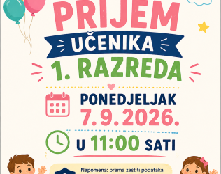 Prijem prvašića